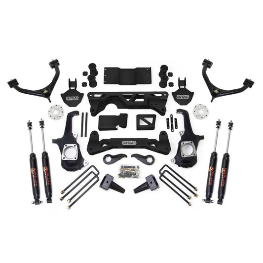 7-8" LIFT KIT - GM SILVERADO / SIERRA 2500HD/3500HD W/ SST3000 SHOCKS 2011-2019