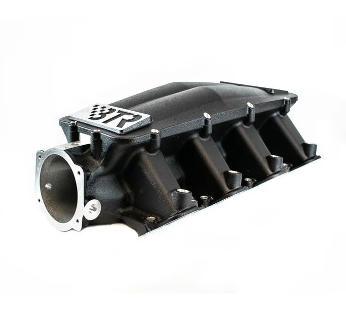 BTR EQUALIZER 3 INTAKE MANIFOLD - SQUARE PORT - BLACK POWDER COAT - IMA-03-BLK