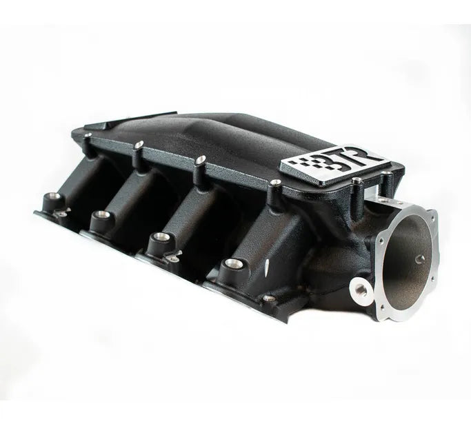 BTR EQUALIZER 3 INTAKE MANIFOLD - SQUARE PORT - BLACK POWDER COAT - IMA-03-BLK