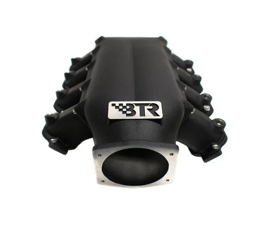 BTR TRINITY INTAKE MANIFOLD - GEN V LT4 WITH INJECTOR HOLES - BLACK - TRA-LT4-BLK