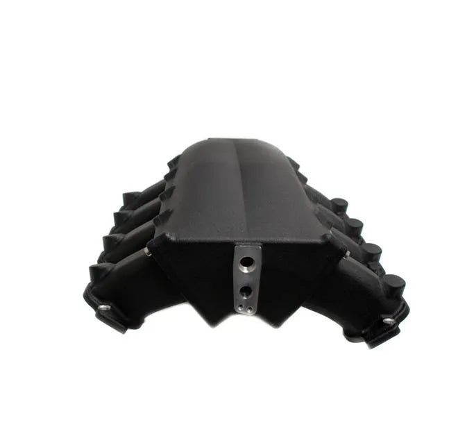 BTR TRINITY INTAKE MANIFOLD - GEN V WITHOUT INJECTOR HOLES - BLACK - CNC RUNNERS - TRA-GENV-BLK-CNC