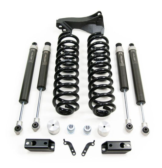 2.5" COIL SPRING FRONT LIFT KIT W/FALCON 1.1 MONOTUBE SHOCKS FRONT/REAR - FORD SUPER DUTY DIESEL 4WD 2020-2023