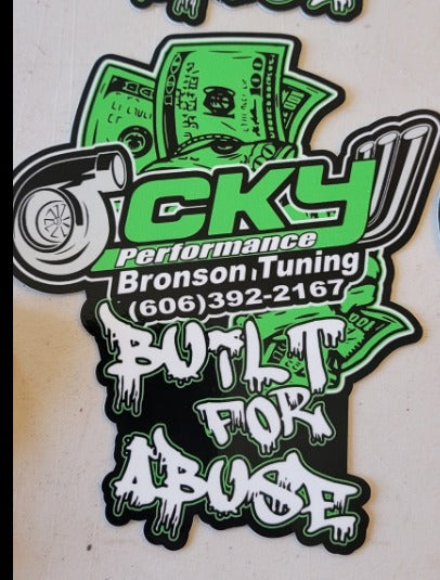 Built for Abuse sticker