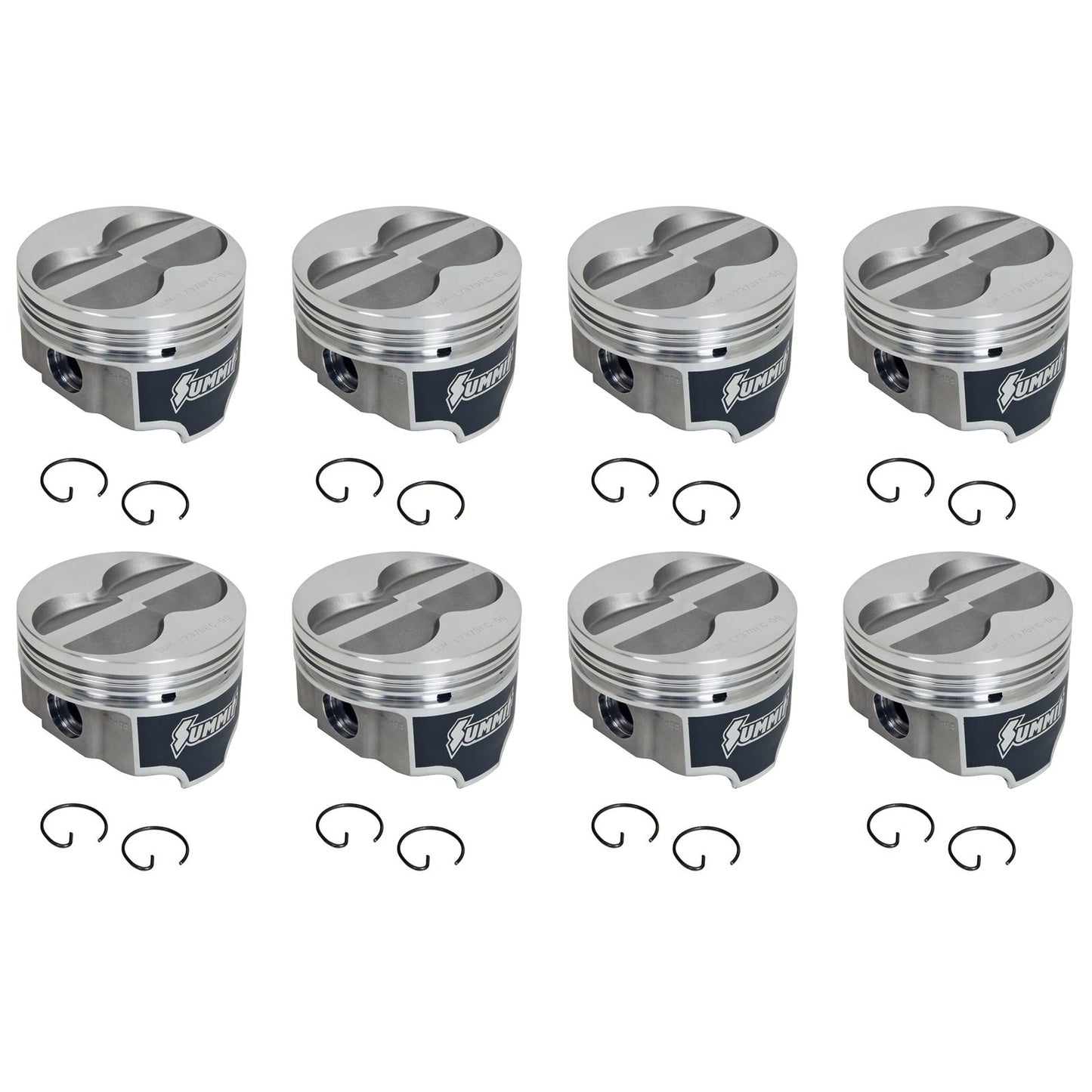 Summit Racing™ Coated Forged Pistons SUM-17370FC-20