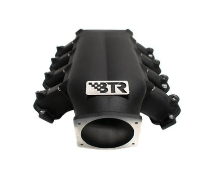 BTR TRINITY INTAKE MANIFOLD - GEN V WITH INJECTOR HOLES - CNC RUNNERS - BLACK - TRA-GENV-INJ-BLK-CNC